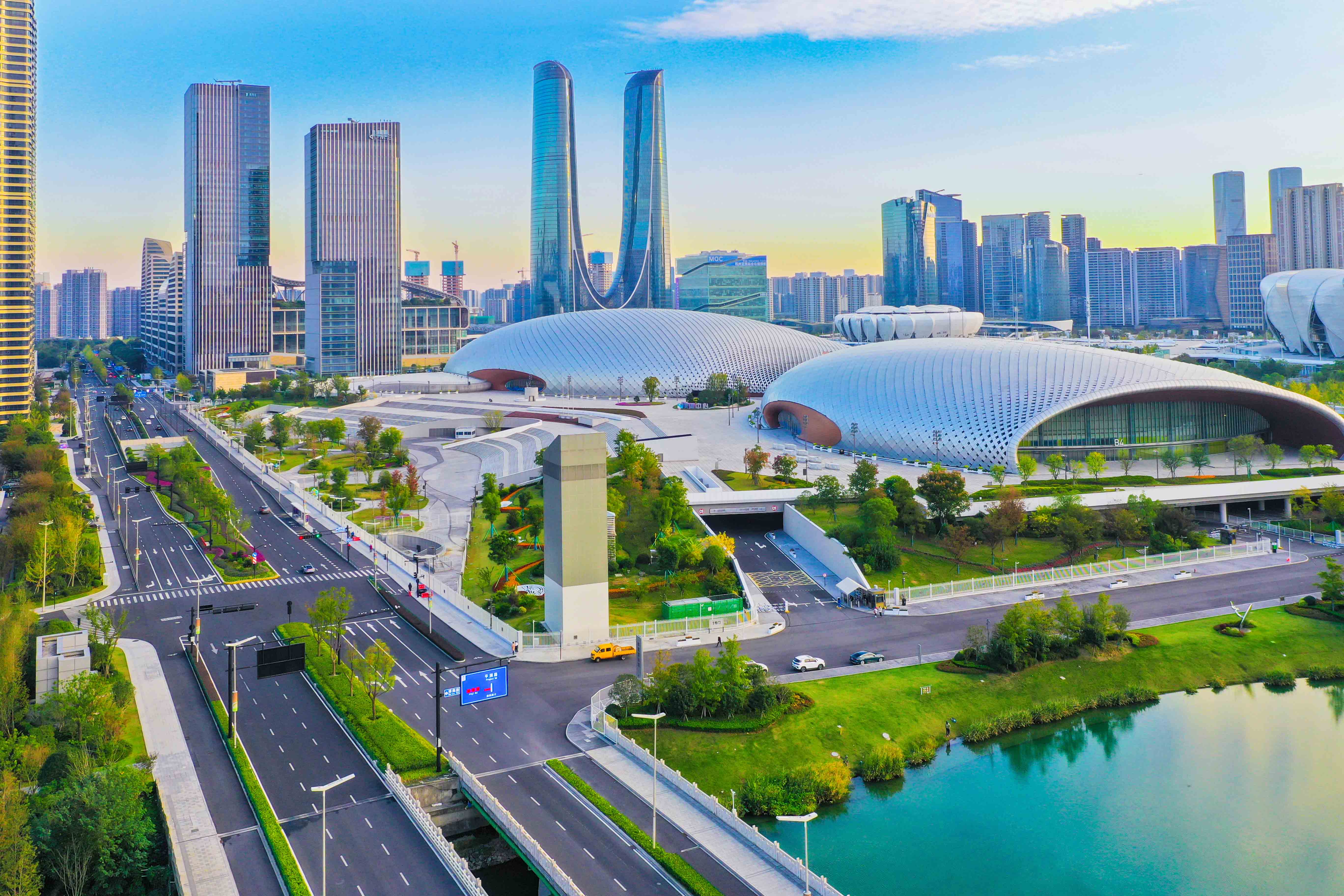 亚运工程巡礼（1）——钱江世纪城亚运重点展示区及核心场馆区